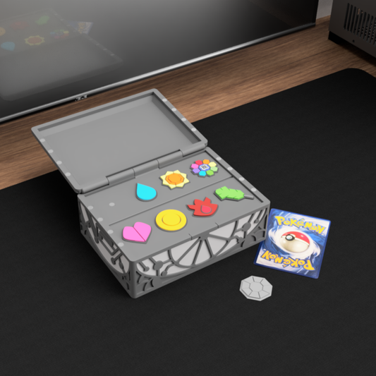 Pokémon Badge Case Deckbox By Little Ghost