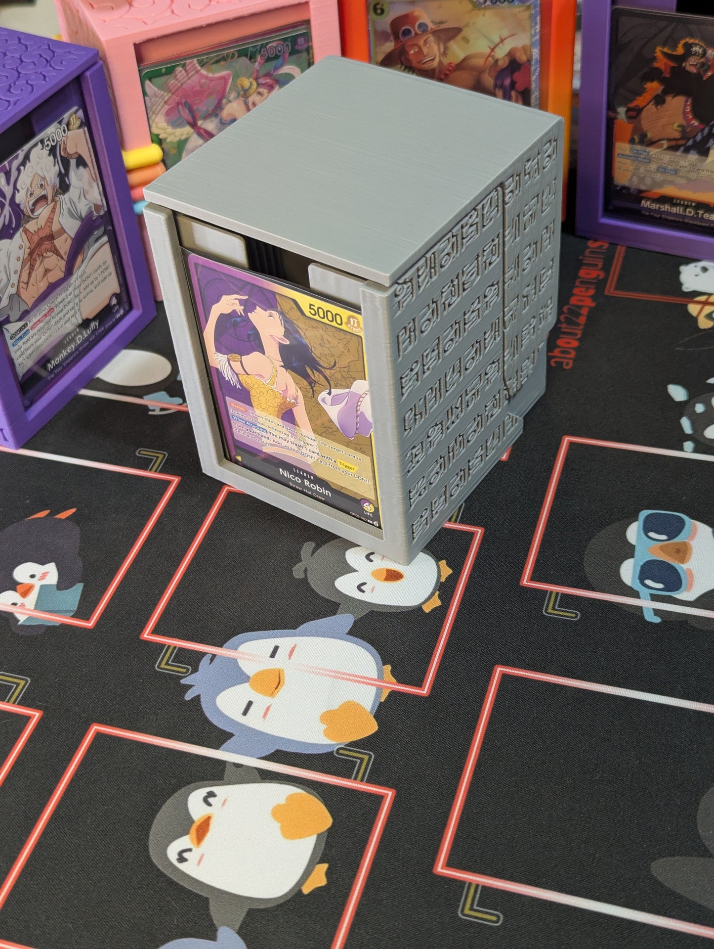Poneglyph Deckbox by Little Ghost – Unlock the Secrets of the Grand Line!