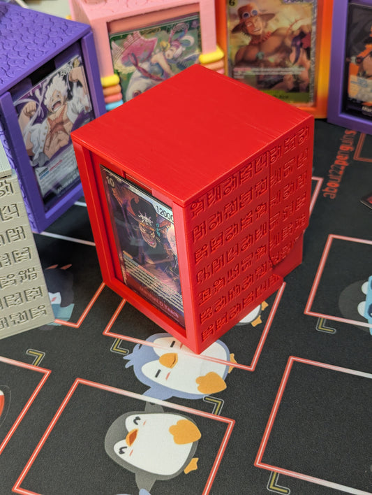 Poneglyph Deckbox by Little Ghost – Unlock the Secrets of the Grand Line!