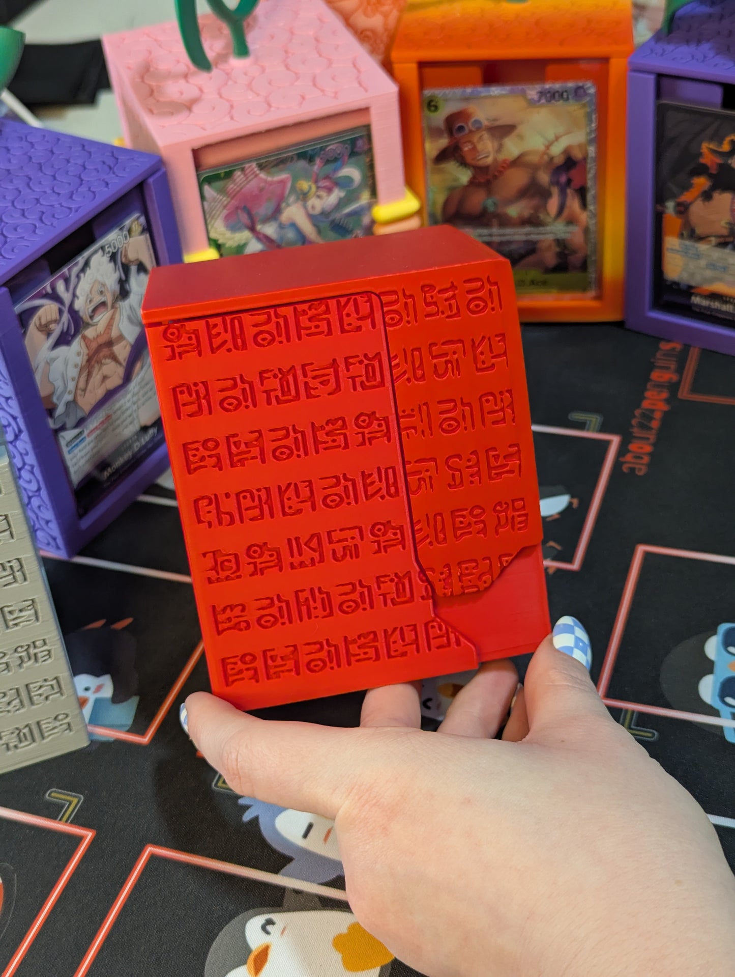 Poneglyph Deckbox by Little Ghost – Unlock the Secrets of the Grand Line!