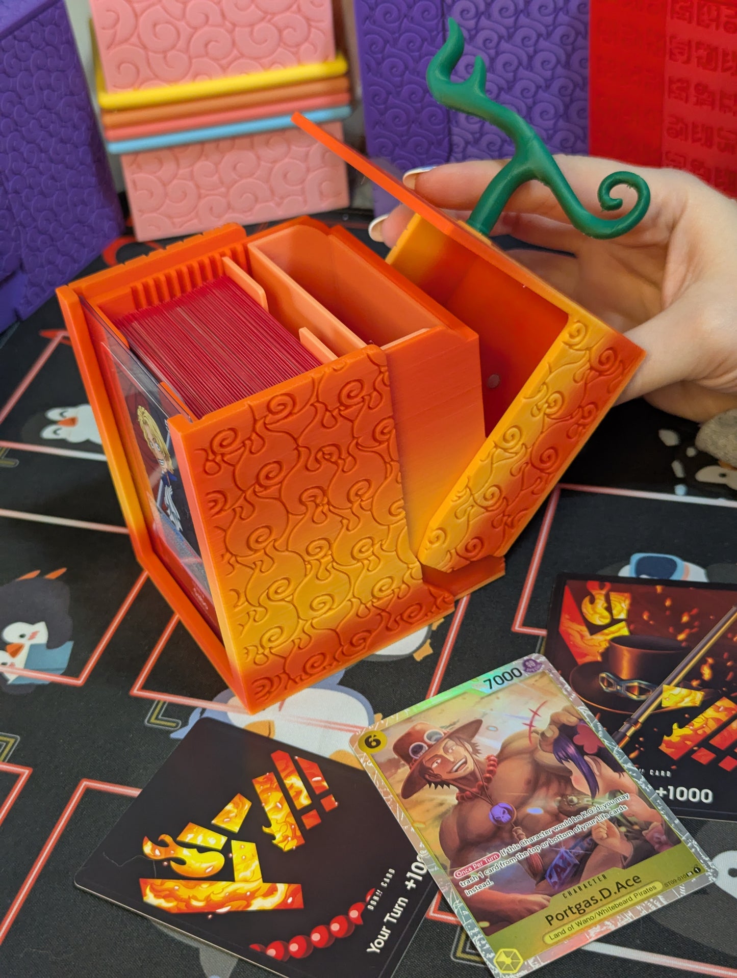 Mera Mera no Mi Deckbox by Little Ghost