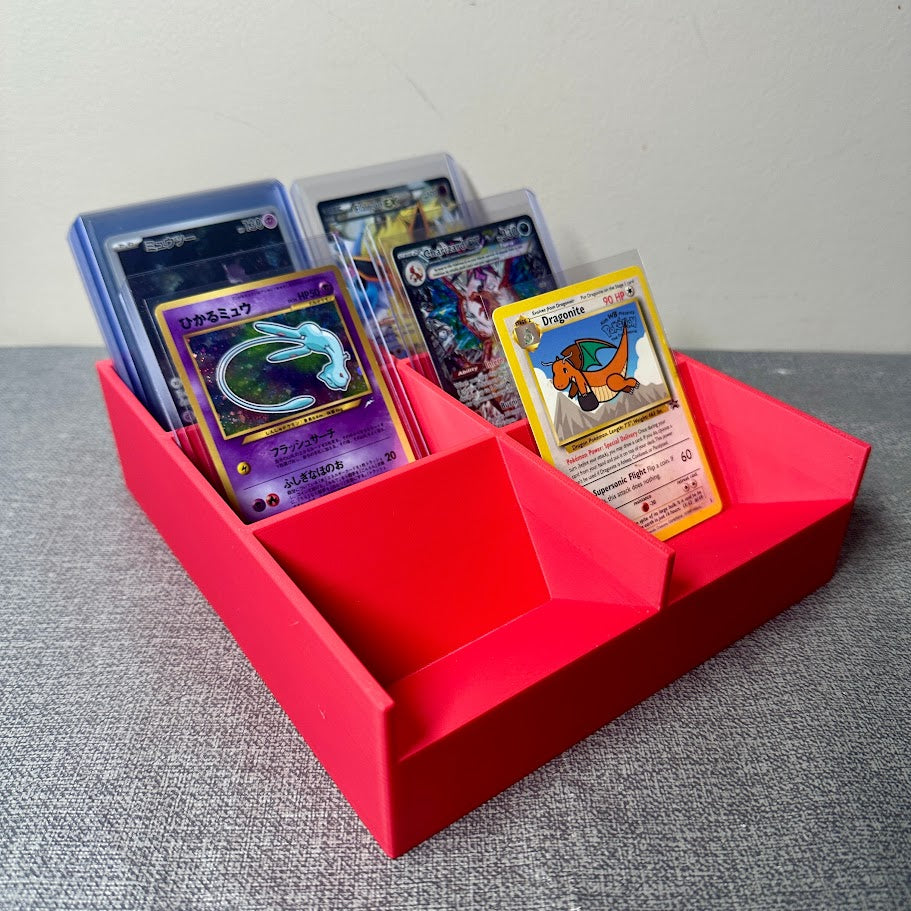 TCG Card Sorting Tray – Fits Top Loaders