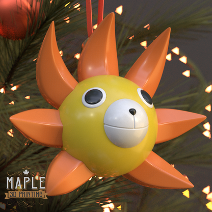 Sunny Figure Head Christmas Ornament