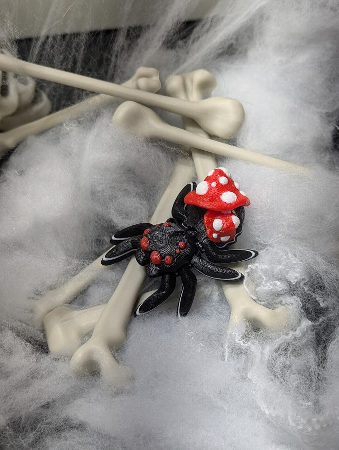 Articulated 3D printed Adorable Spiders  in Mystery Eggs