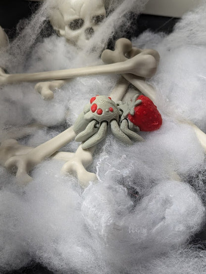 Articulated 3D printed Adorable Spiders  in Mystery Eggs