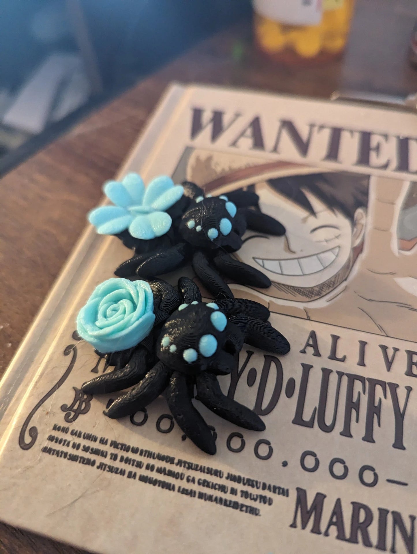 Articulated 3D printed Adorable Spiders  in Mystery Eggs