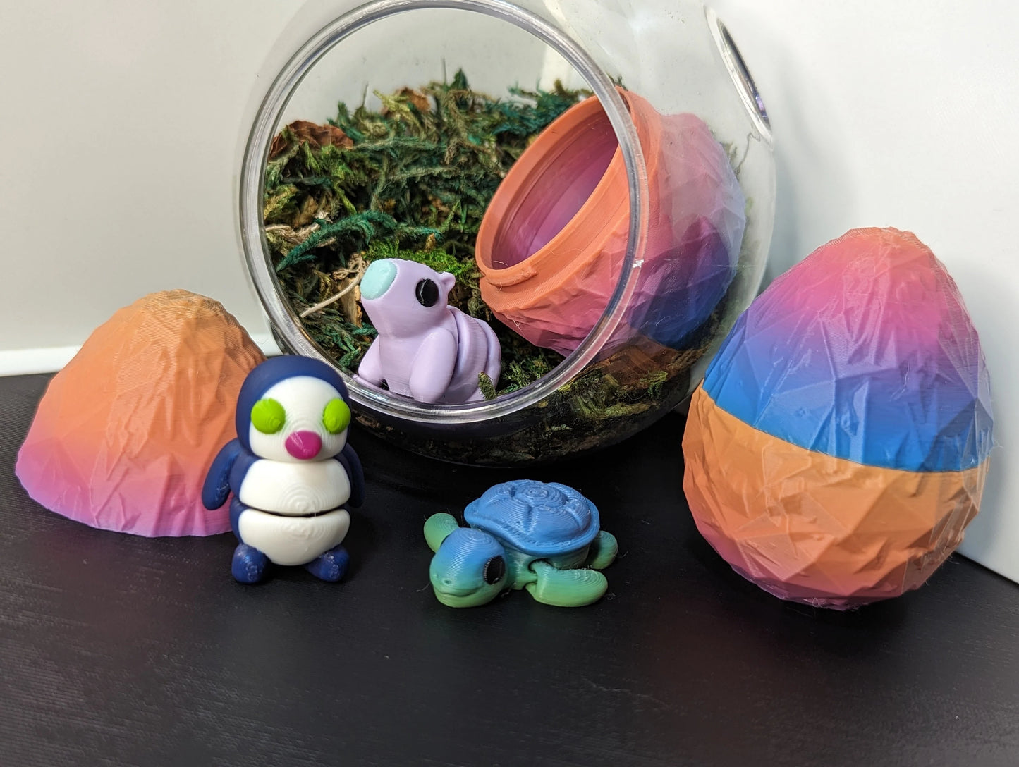 Mystery Egg Mini Animal 3 Set